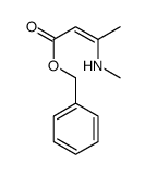 benzyl 3-(methylamino)but-2-enoate结构式