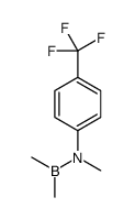 N-dimethylboranyl-N-methyl-4-(trifluoromethyl)aniline结构式