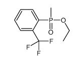 1-[ethoxy(methyl)phosphoryl]-2-(trifluoromethyl)benzene Structure