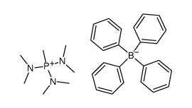 tris(dimethylamino)methylphosphonium tetraphenylborate结构式