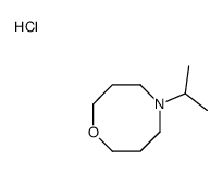 5-propan-2-yl-1,5-oxazocane,hydrochloride Structure