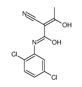 2-cyano-N-(2,5-dichlorophenyl)-3-hydroxybut-2-enamide Structure