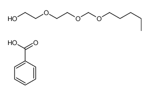 benzoic acid,2-[2-(pentoxymethoxy)ethoxy]ethanol Structure