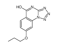 8-propoxy-1H-tetrazolo[1,5-a]quinazolin-5-one结构式