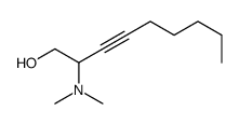 2-(dimethylamino)non-3-yn-1-ol结构式
