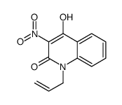 1-Allyl-4-hydroxy-3-nitro-1H-quinolin-2-one Structure