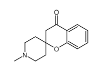 1'-methyl-3,4-dihydrospiro[1-benzopyran-2,4'-piperidine]-4-one Structure