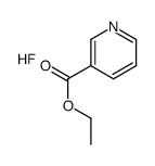 ethyl pyridine-3-carboxylate,hydrofluoride结构式