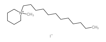 1-dodecyl-1-methyl-3,4,5,6-tetrahydro-2H-pyridine structure