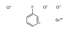 trichloro-(3-fluorophenyl)stannane结构式