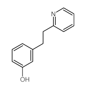 Phenol,3-[2-(2-pyridinyl)ethyl]- Structure