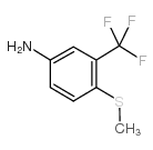 4-(METHYLTHIO)-3-(TRIFLUOROMETHYL)ANILINE picture