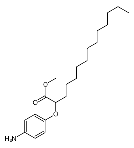 methyl 2-(4-aminophenoxy)tetradecanoate Structure