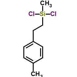 Dichloro(methyl)[2-(4-methylphenyl)ethyl]silane structure