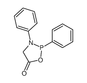 diphenyl-2,3 oxo-5 phospha(III)-2 oxazolidine-1,3 Structure