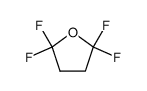 2,2,5,5-tetrafluorotetrahydrofuran Structure