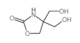 4,4-bis(hydroxymethyl)oxazolidin-2-one结构式