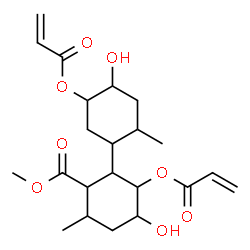 methyl 5',6-bis(acryloyloxy)-4',5-dihydroxy-2',3-dimethyl[1,1'-bicyclohexyl]-2-carboxylate picture