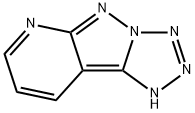 1H-Tetrazolo[1,5:1,5]pyrazolo[3,4-b]pyridine (9CI) Structure