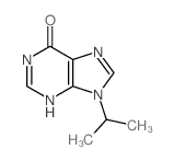 9-propan-2-yl-3H-purin-6-one结构式