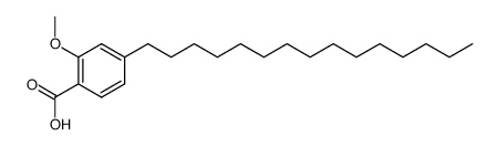 2-methoxy-4-pentadecylbenzoic acid Structure