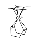 π-cyclo-1,5-octadiene(η-ethyltetramethylcyclopentadienyl)cobalt结构式