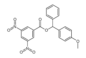 4-methoxybenzhydryl 3,5-dinitrobenzoate Structure
