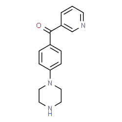 (4-PIPERAZIN-1-YL-PHENYL)-PYRIDIN-3-YL-METHANONE structure