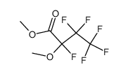α-methoxyperfluorobutiric acid methyl ester Structure