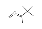 3,4,4-trimethyl-1,2-pentadiene Structure