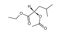 acetyl-L-leucic acid ethyl ester结构式