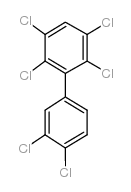 2,3,3',4',5,6-Hexachlorobiphenyl Structure