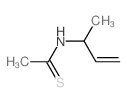 N-but-3-en-2-ylethanethioamide Structure