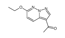 Ethanone, 1-(6-ethoxypyrazolo[1,5-b]pyridazin-3-yl)- (9CI) picture