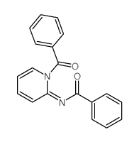 Benzamide,N-(1-benzoyl-2(1H)-pyridinylidene)-结构式