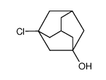 1-chloro-3-hydroxyadamantane结构式