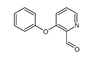 3-phenoxypyridine-2-carbaldehyde Structure