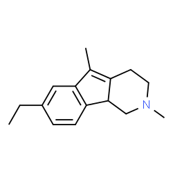 1H-Indeno[1,2-c]pyridine,7-ethyl-2,3,4,9b-tetrahydro-2,5-dimethyl-(8CI) picture