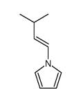 1-(3-methylbut-1-enyl)pyrrole Structure