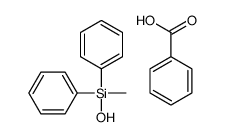 benzoic acid,hydroxy-methyl-diphenylsilane结构式