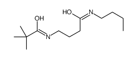 N-[4-(butylamino)-4-oxobutyl]-2,2-dimethylpropanamide Structure