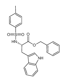 benzyl tosyl-L-tryptophanate结构式