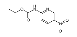 ethyl 5-nitropyridyl-2-carbamate Structure