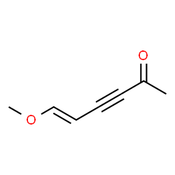 5-Hexen-3-yn-2-one, 6-methoxy-, (E)- (9CI) Structure