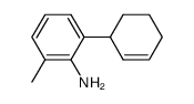 2-(cyclohex-2-en-1-yl)-6-methylaniline Structure