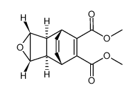 exo-3,4-epoxy-9,10-dimethoxycarbonyltricyclo[4.2.2.02,5]deca-7,9-diene Structure
