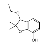 3-ethoxy-2,2-dimethyl-3H-1-benzofuran-7-ol Structure