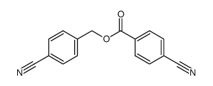 (4'-cyanobenzyl)-4-cyanobenzoate Structure