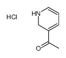 1-(1,2-dihydro-3-pyridyl)ethan-1-one hydrochloride结构式