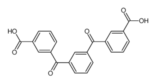 isophthalophenone-3,3'-dicarboxylic acid Structure